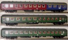 46139 LS Models Set of 3 Passenger cars of "Woerthersee" train. Set #2